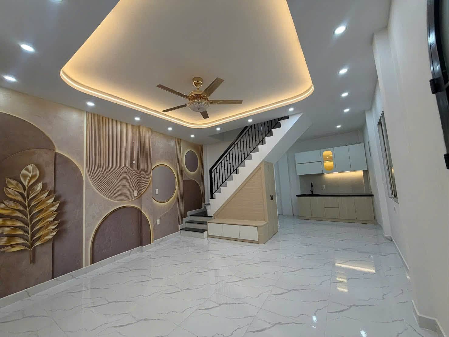 NHÀ 2 TẦNG 4PN- HẺM THÔNG XE HƠI SÁT NHÀ - AN NHƠN GÒ VẤP - 11mx5,2 m-DTCN: 50m2- GIÁ 4,48 TỶ 16022866