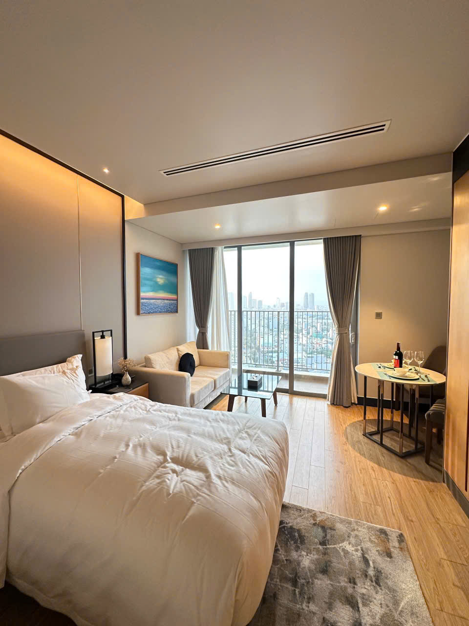 🔥 THE SOLEIL ĐÀ NẴNG – CĂN STUDIO 38M², BAN CÔNG RỘNG VIEW SÔNG HÀN & PHÁO HOA | GIÁ BÁN NHANH 3,7 TỶ 16023096