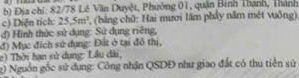 Nhà 2 tầng 3.5x8m hẻm 4m kinh doanh, 82/78 Lê Văn Duyệt 4.1 tỷ 16023100