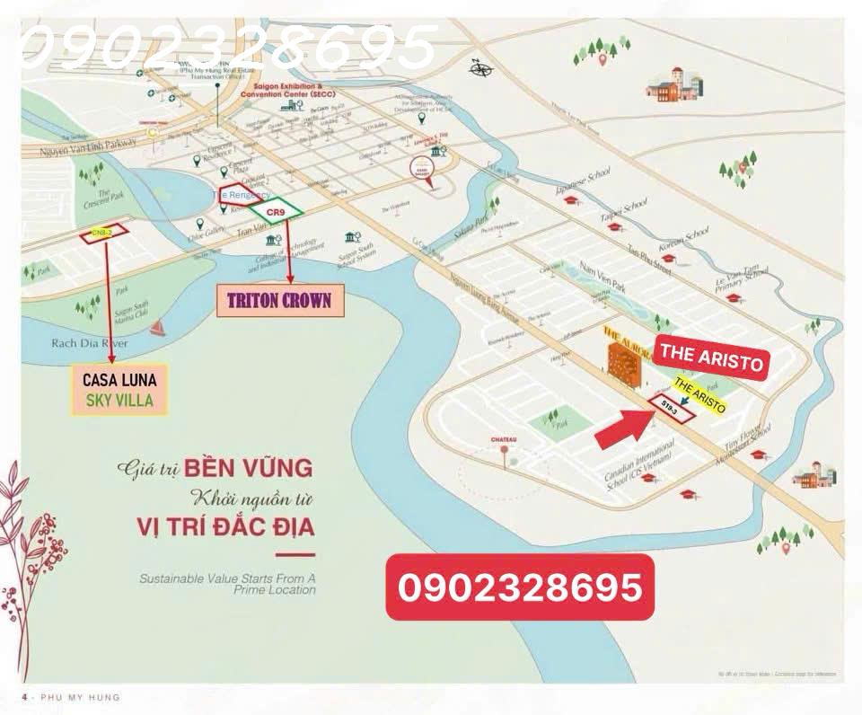 CĂN HỘ THE ARISTO PHÚ MỸ HƯNG NGUYỄN LƯƠNG BẰNG KHI NÀO MỞ BÁN 16023186