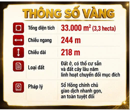Giữ 231 Tỷ Tiền Mặt  Hay Nắm Trong Tay 3,3ha Đất Tại Của Ngõ Sài Gòn 16023251