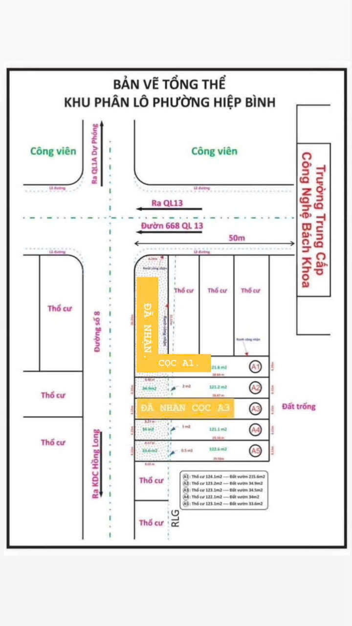 Mở Bán 4 Lô Đất F0 - Mặt Tiền – Đường Số 8 & Hẻm 668 Quốc Lộ 13, Hiệp Bình Phước 16023302