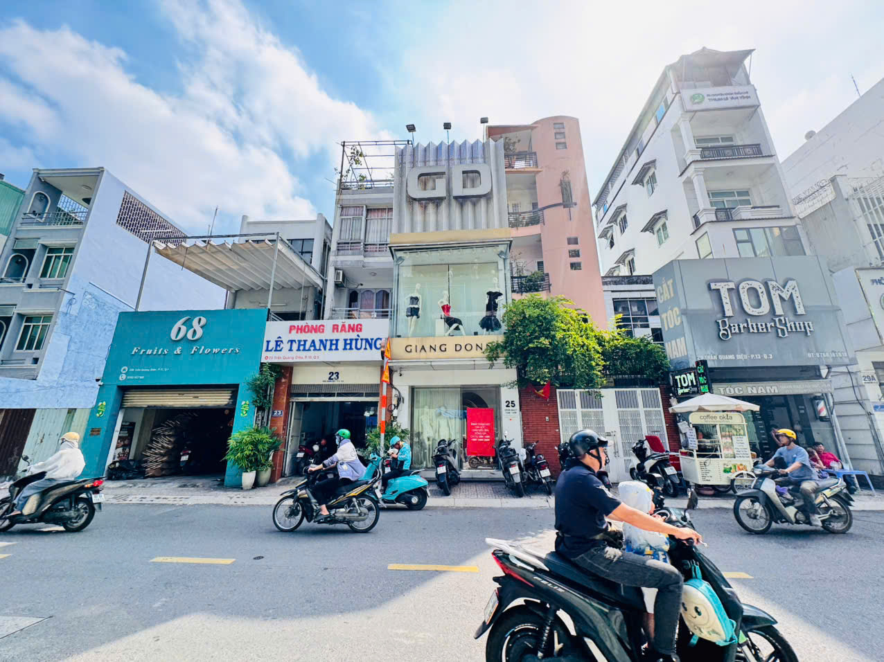 QUẬN 3: CHÍNH CHỦ 0938676685 BÁN NHÀ 4 TẦNG MẶT TIỀN TRẦN QUANG DIỆU- DT 75M2- NHÀ 2 MT TRƯỚC & SAU 16023512