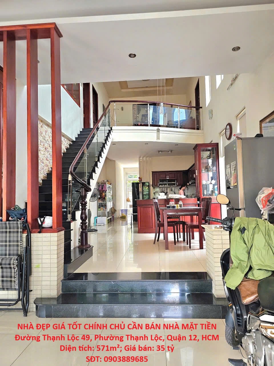 NHÀ ĐẸP GIÁ TỐT CHÍNH CHỦ CẦN BÁN NHÀ MẶT TIỀN Đường Thạnh Lộc 49, Phường Thạnh Lộc, Quận 12, HCM 16023704