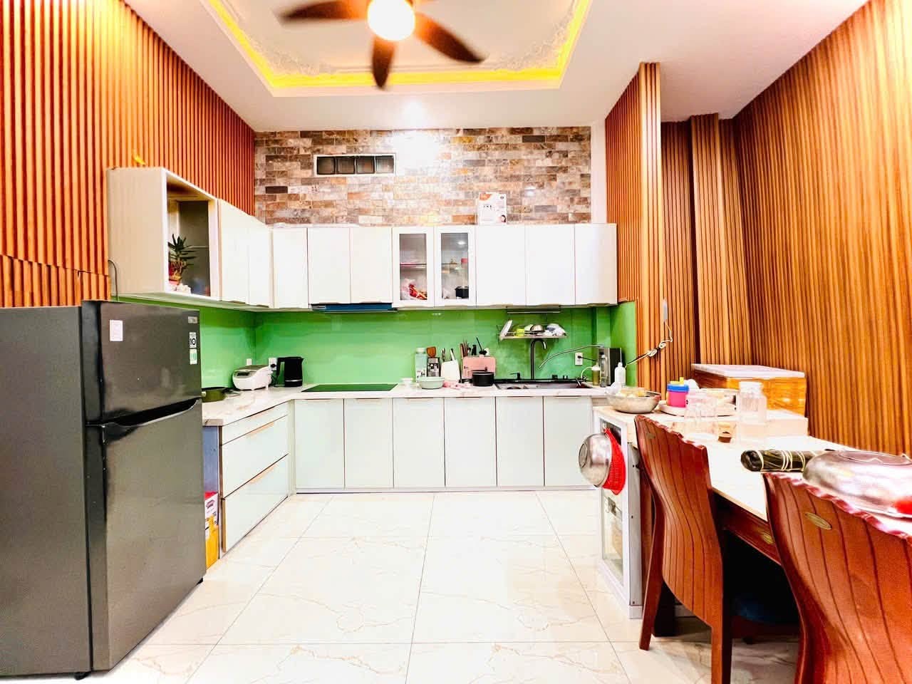 GIÁ 5,89 TỶ CÒN THƯƠNG LƯỢNG – NHÀ ĐẸP AN HỘI ĐÔNG - GÒ VẤP, 69M² 5 x13 NỞ HẬU 6m., 3PN – SỔ HỒNG 16023706