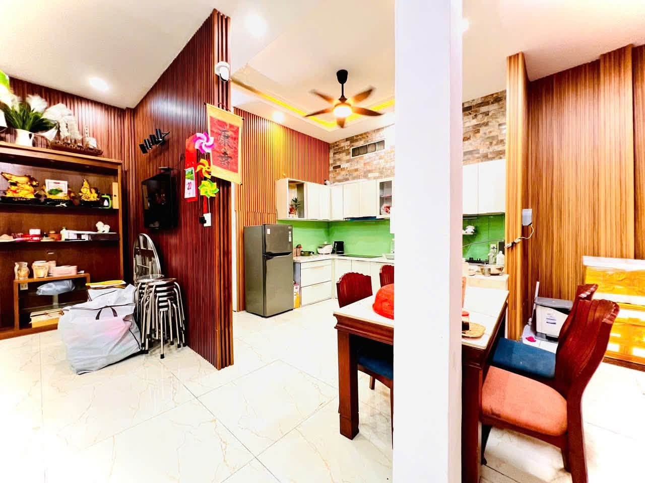 GIÁ 5,89 TỶ CÒN THƯƠNG LƯỢNG – NHÀ ĐẸP AN HỘI ĐÔNG - GÒ VẤP, 69M² 5 x13 NỞ HẬU 6m., 3PN – SỔ HỒNG 16023708