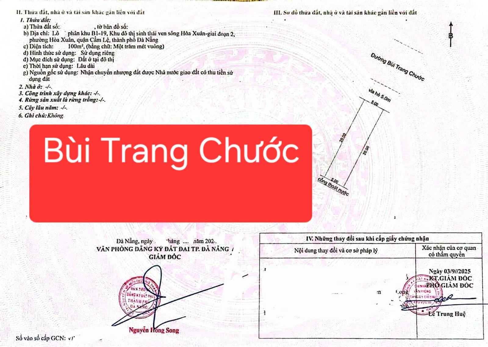 🔴💥Bán đất đường 10,5m Bùi Trang Chước - KĐT Hòa Xuân 16023758