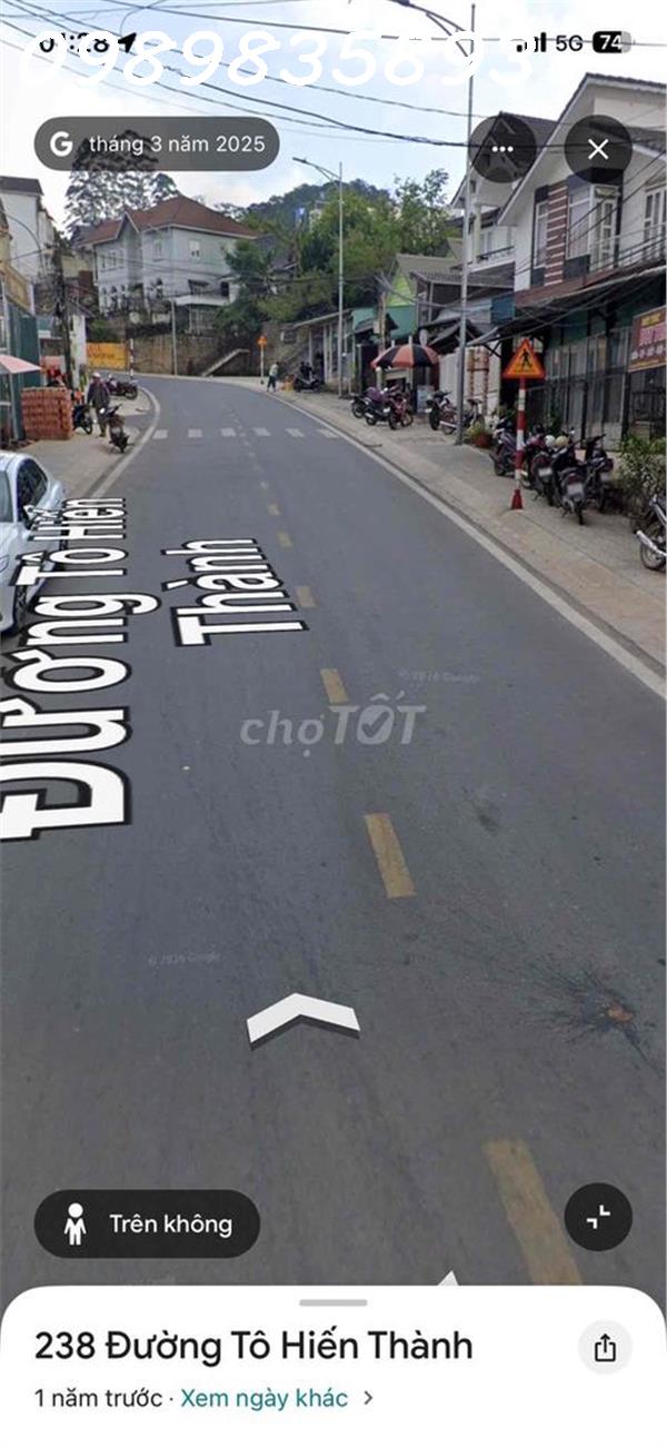 Chuyển nhượng đất mặt tiền đường Tô Hiến Thành P. 3, TP.Đà Lạt, DT 78m2, giá đầu từ 16023870