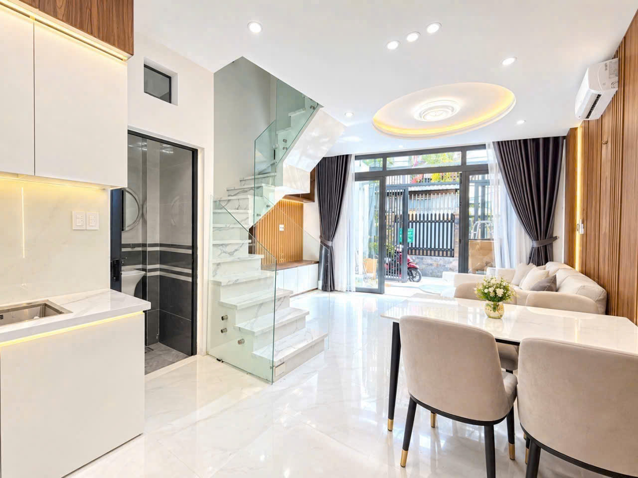 Ngộp,Bán nhà Huỷnh Tấn Phát, ngang 5m, 4PN 3WC, 3 tầng, chỉ 4.xx tỷ mini 16023888