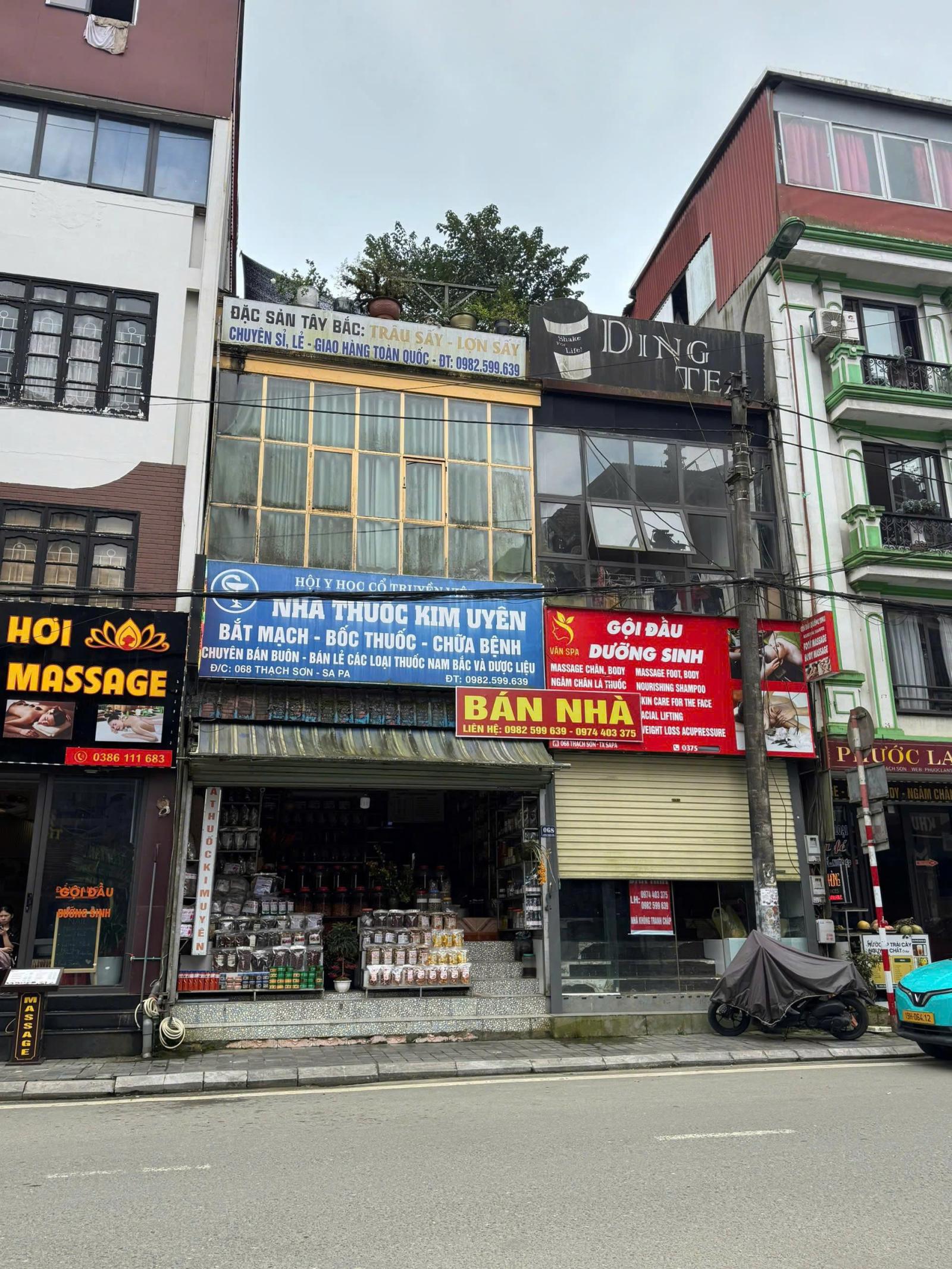BÁN NHÀ ĐẤT MẶT PHỐ 068 THẠCH SƠN, PHƯỜNG SA PA, LÀO CAI – 166 M² – GIÁ 38 TỶ 16024320