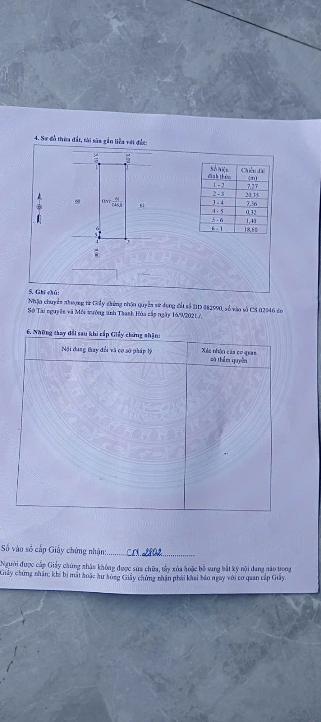 NHÀ ĐẸP – GIÁ TỐT – CẦN BÁN NHÀ 2 TẦNG 147M² TẠI Xã Hoằng Lộc, Hoằng Hóa,  Thanh Hóa 16024635