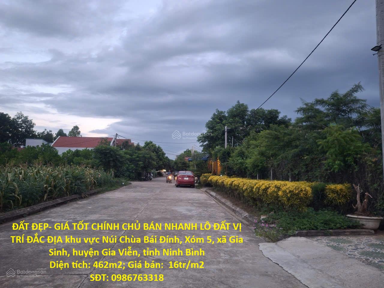 ĐẤT ĐẸP- GIÁ TỐT CHÍNH CHỦ BÁN NHANH LÔ ĐẤT VỊ TRÍ ĐẮC ĐỊA khu vực Núi Chùa Bái Đính, Ninh Bình 16024669