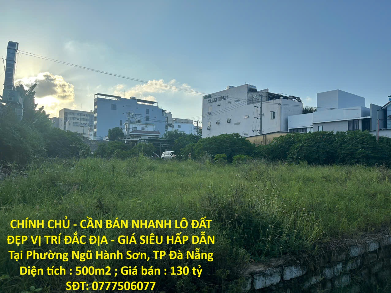 CHÍNH CHỦ - CẦN BÁN NHANH LÔ ĐẤT ĐẸP VỊ TRÍ ĐẮC ĐỊA - GIÁ SIÊU HẤP DẪN Tại Phường Ngũ Hành Sơn, TP 16024949