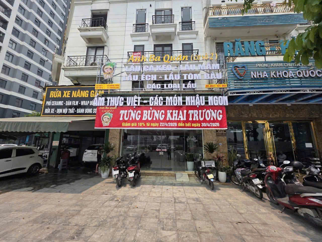 SANG NHƯỢNG NHÀ HÀNG 5 TẦNG FULL ĐỒ – TRÂU QUỲ, GIA LÂM, HÀ NỘI 16024985