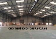 Cho thuê kho Sóng Thần, Kho bãi Bình Dương giá rẻ, diện tích 200, 300 m2... 5.000 m2 - 0937.6727.63