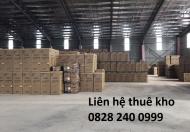 Cho thuê kho chứa hàng- 50-1000m2- Đầy đủ các dịch vụ