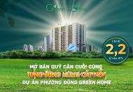 Chỉ từ 2 tỷ sỏ hữu Chung Cư Phương Đông Green Home, khu đô thị Việt Hưng Long Biên.