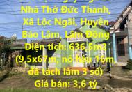 NHÀ ĐẸP - GIÁ TỐT - Cần Bán Căn Nhà Vị Trí Đắc Địa Huyện Bảo Lâm, Lâm Đồng