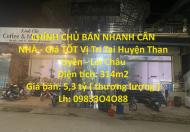 CHÍNH CHỦ BÁN NHANH CĂN NHÀ - Giá TỐT Vị Trí Tại Huyện Than Uyên - Lai Châu