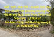 ĐẤT  ĐẸP - GIÁ TỐT - CHÍNH CHỦ Cần Bán LÔ ĐẤT TẠI  Phường Hương Hồ, Hương Trà, Thừa Thiên Huế