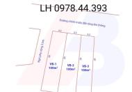 Bán đất phân lô Vụ Bản, Minh Trí, Sóc Sơn, Hà Nội, dt 100m2, mt 4,3m, giá trên 11 triệu