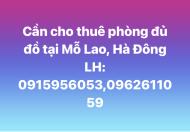 Chính chủ cho thuê phòng nằm trên đường Nguyễn Văn Lộc  DT từ 28-56m2 Giá thuê từ 3,5 triệu - 6,5