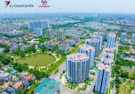 Cho thuê căn góc chung cư cao cấp Jardin Sài Đồng,Long Biên,2 ngủ 2 WC,FULL nội thất