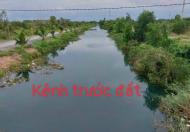 9341m2 đất vườn 3 mặt tiền kênh xã Thạnh Lợi,Bến Lức, Long An giá 8ty400