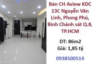 ✨Bán CH Aview KDC 13C Nguyễn Văn Linh, Phong Phú, Bình Chánh sát Q.8, TP.HCM, 2PN, đã có sổ; 1,85 tỷ; 0938500514
